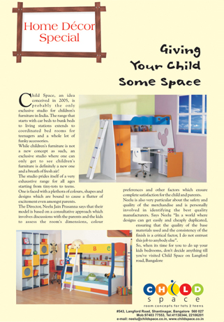 kids bedroom furniture india